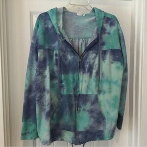 Simple Suzanne Betro Zip up sweatshirt Plus Size 1X